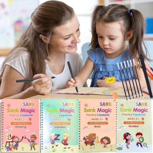 KIT DE 4 LIBROS  EDUCATIVOS